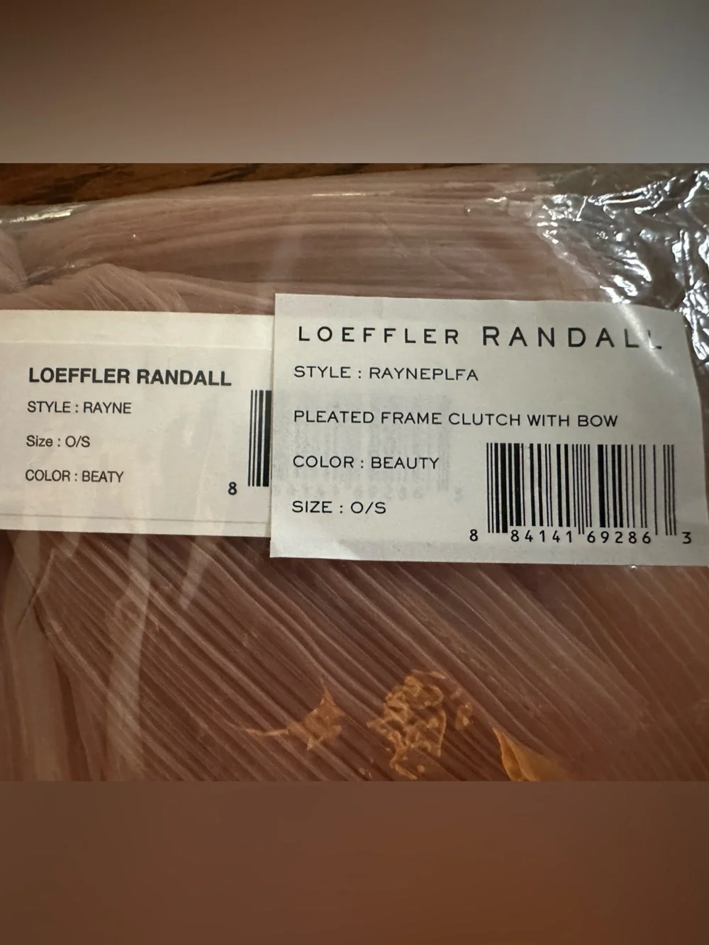NEW Loeffler Randall Rayne Bow Clutch. Beauty. NWT